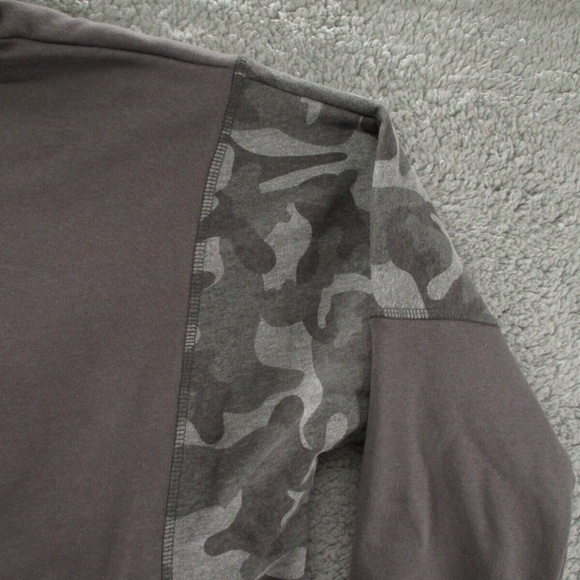 Colosseum Hoodie Arizona State University Sun Devils Womens M Gray Gold and Camo - Picture 15 of 16